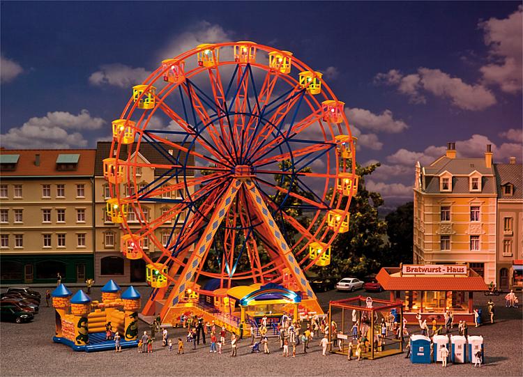 Faller 140340 HO Scale Fun Fair Set Kit