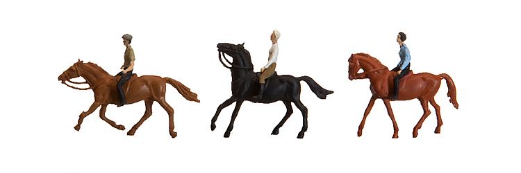 Faller 153027 HO Riders Figures (Set of 6)