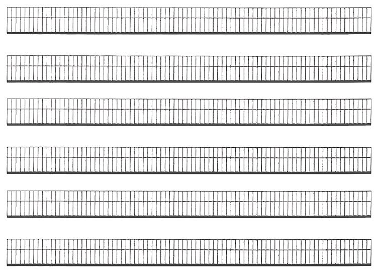 Faller 180413 HO Protective Fence, 1260 mm