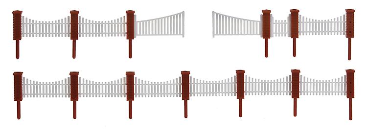 Faller 180429 HO Front Garden Fencing, 385 mm