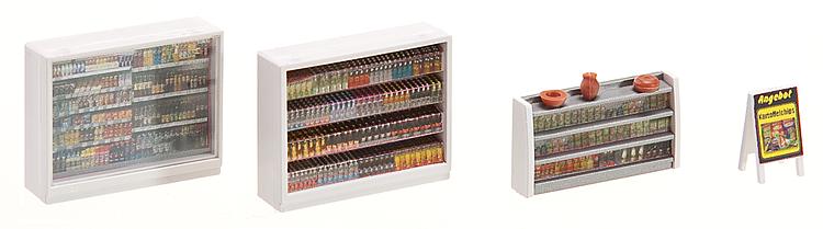 Faller 180565 HO Scale Retail Store Interior Equipment Model Building Kit