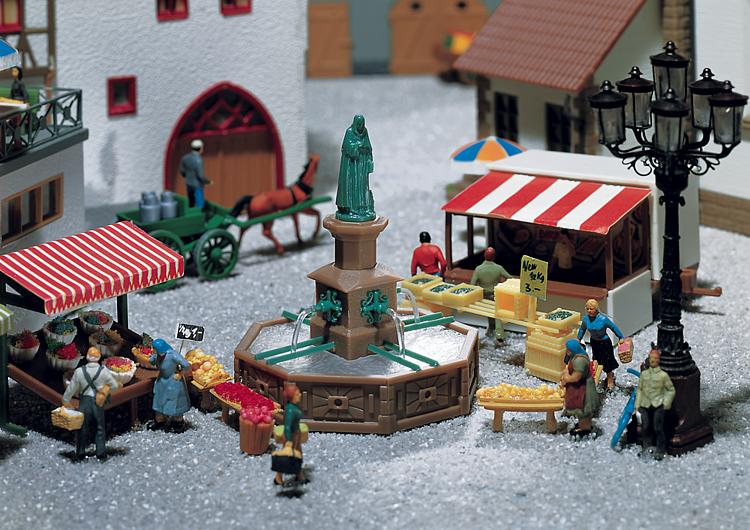 Faller 180581 Fountain W/Figure Kit
