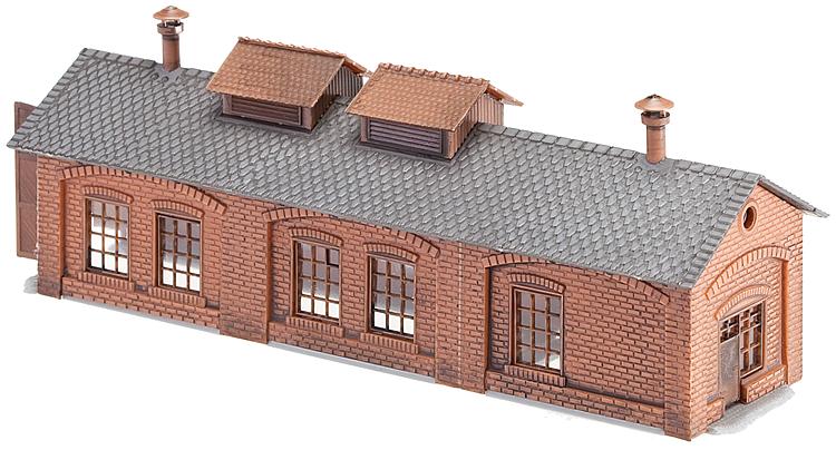 Faller 222141 N One Stall Engine Shed Building Kit