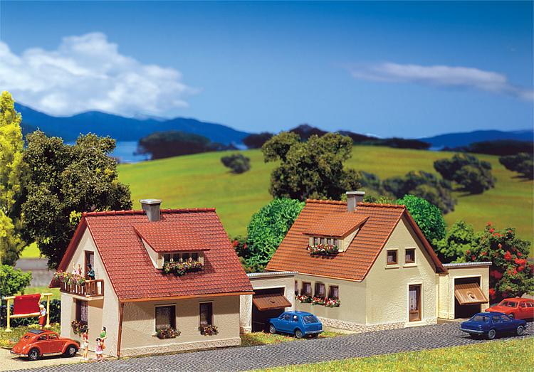 Faller 232226 N One-family Houses (Pack of 2)