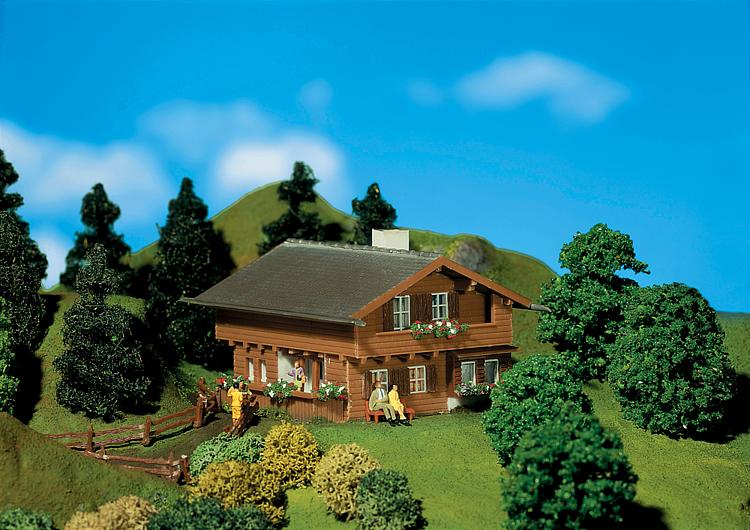 Faller 232237 N Alpine House & Barn Silo