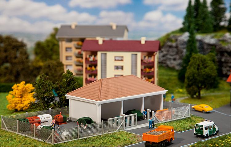 Faller 232246 N Scale Recycling Depot Building Kit
