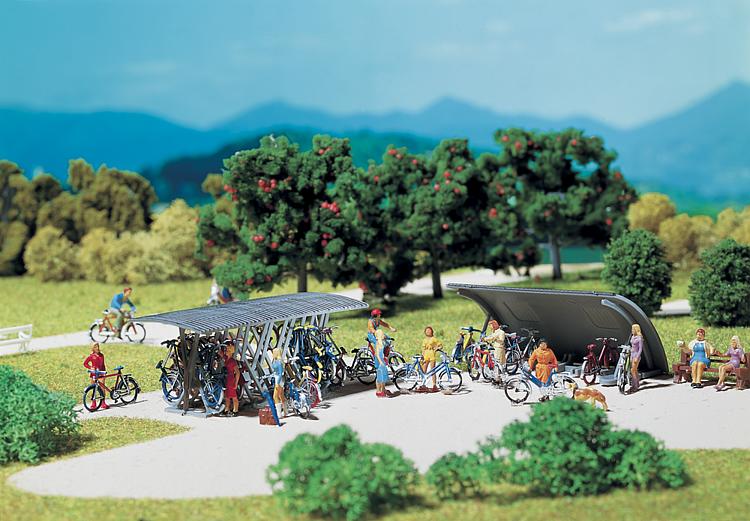 Faller N Scale 272535 Bicycle Stands