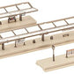 Faller 2718 Z Scale 3 Platforms with 2 Covered Kits