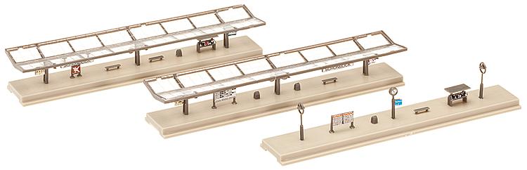 Faller 2718 Z Scale 3 Platforms with 2 Covered Kits