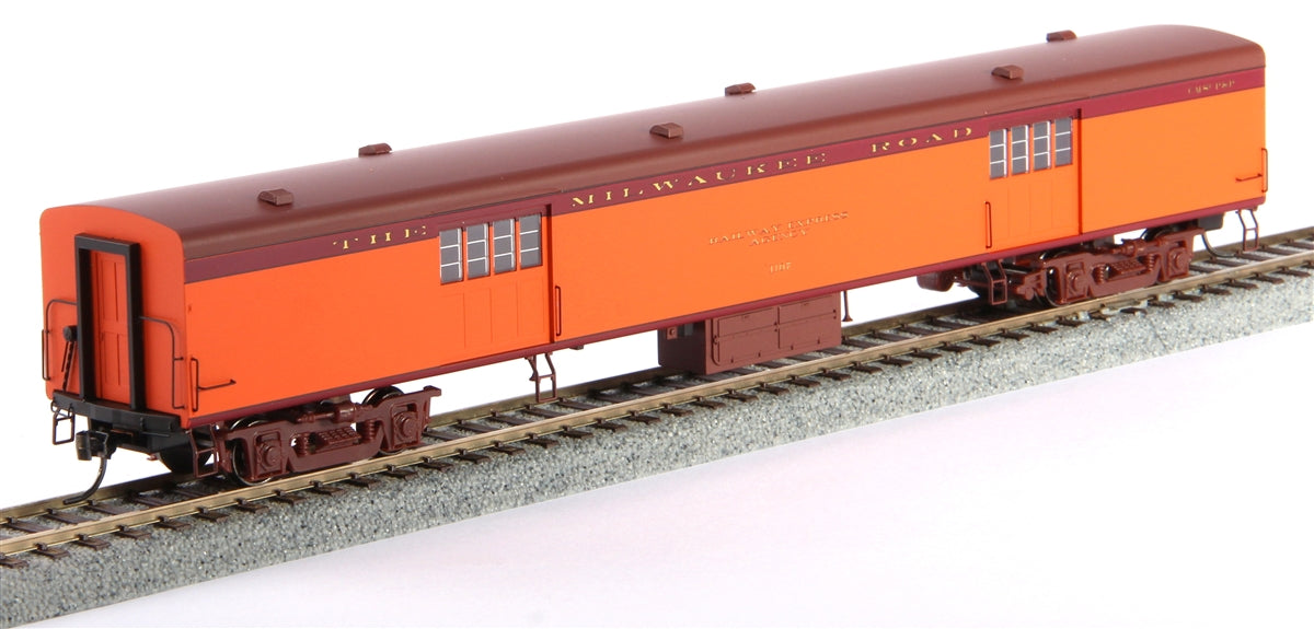 Fox Valley Models 10082 HO 1935 Express Car, MILW/Brown Roof #1111