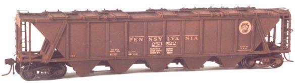 Funaro & Camerlengo 2091 HO PRR H32 Covered Hopper Kit