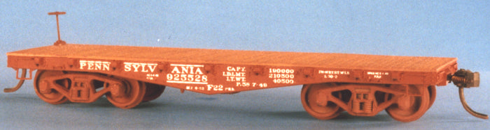 Funaro & Camerlengo 7010 PRR Flat Car w/ Wood Deck