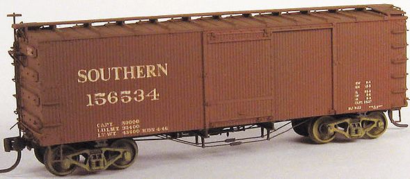 Funaro & Camerlengo 8040 Southern 36' Unpainted Boxcar Kit