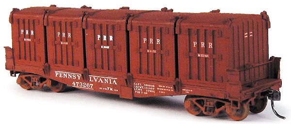 Funaro & Camerlengo 8120 FM Flatcar w/Load PRR
