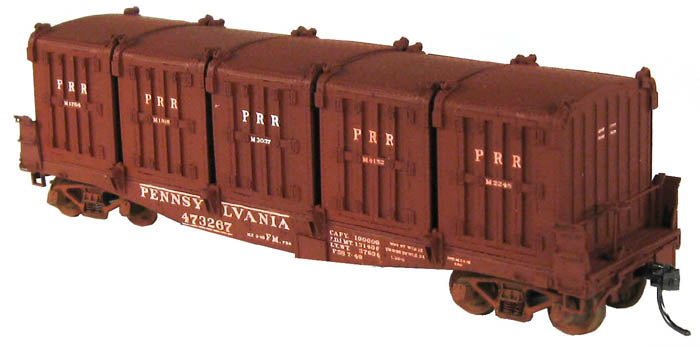 Funaro & Camerlengo 8120 FM Flatcar w/Load PRR