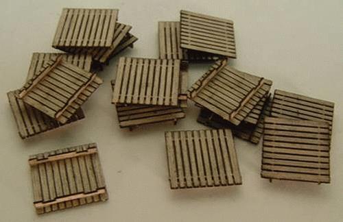 GCLaser 1102 N Scale Plywood Pallets Laser Cut Kit (Pack of 36)