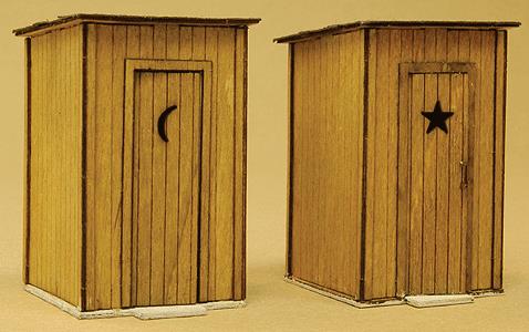 GCLaser 1145 13/16 x 13/16 x 1-1/8 Outhouse Kit (Pack of 2)