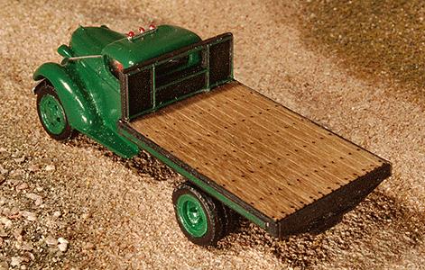 GCLaser 12386 HO Flat Bed 1937 Maple Leaf 2-Ton V-002 Fits Sylvan Laser Cut Kit