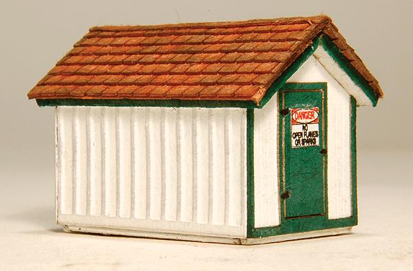 GCLaser 294 N Scale Gas House Laser Cut Wood Kit