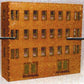 GCLaser 55603 4-Story Office/Retail Background Building - #2 Back w/Doors