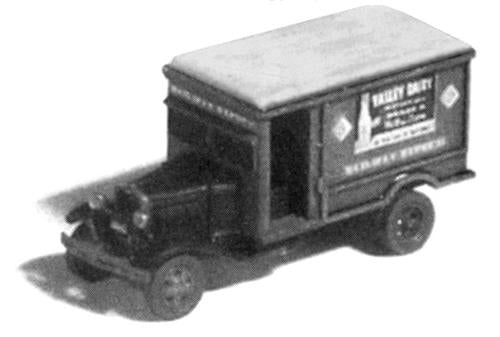 GHQ 56014 N American Truck 1930s Railway Express Agency Truck