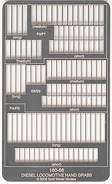 Gold Medal Models 16066 N Handgrabs For Kato Diesel Locomotives