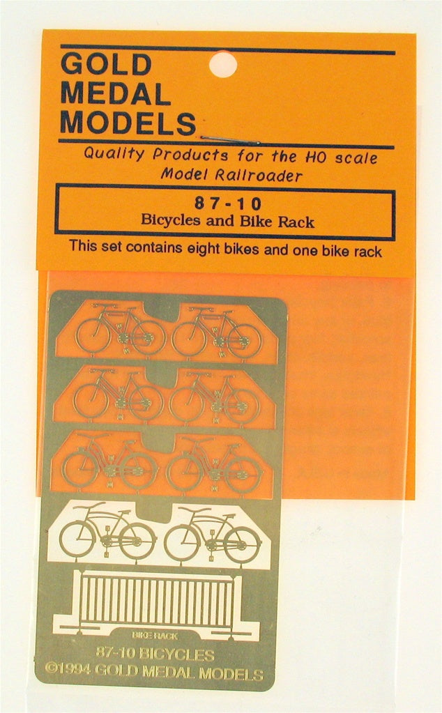 Gold Medal Models 8710 HO Bicycles & Bike Rack Kit