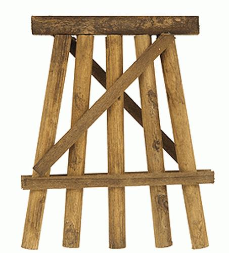 Grand Central Gems TB13 O Scale 5.5" Small Wood Trestle Bridge Bents (5)