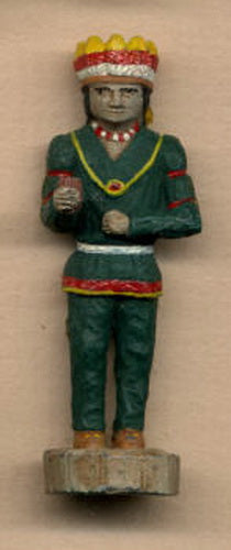 Grandt Line 3038 O Cigar Store Indian Cast Metal Figure