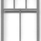 Grandt Line 3770 O 56? x  82? Single Sash-5-Light Commercial Window (Pack of 2)