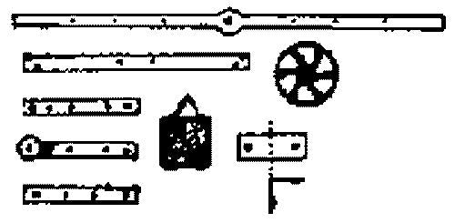 Grandt Line 5103 HO Russell Log Car Hardware