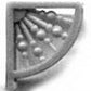 Grandt Line 5229 HO 5/16" x 1/4" Spool Trim Bracket (Pack of 8)