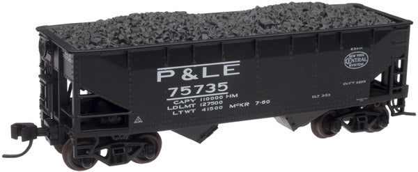Atlas 40850 2B Off Side Hopper Pittsburgh & Lake Erie 75735 N