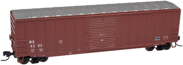 Atlas 50000692 N Scale M&B Railroad Boxcar #4202