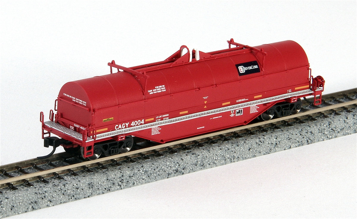 Atlas 50000860 N Red SeverCorr 42' Coil Steel Car #4040