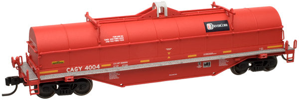 Atlas 50000860 N Red SeverCorr 42' Coil Steel Car #4040