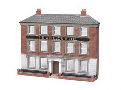 Bachmann 35002 HO Windsor Hotel Thin Profile Assembled Building
