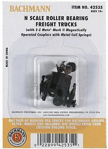 Bachmann 42535 N Roller Bearing Freight Trucks