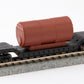 Bachmann 71395 N Undecorated 52' Center-Depressed Flat with Boiler