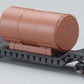 Bachmann 71395 N Undecorated 52' Center-Depressed Flat with Boiler
