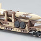 Bachmann 71397 N 52' Desert Military Center-Depressed Flat Car with Missile
