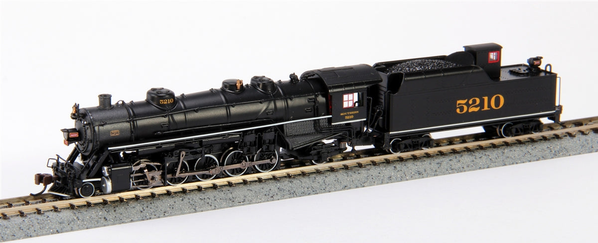 Bachmann 83353 N Southern Spectrum USRA Light 2-10-2 Steam Loco #5210 w/ DCC