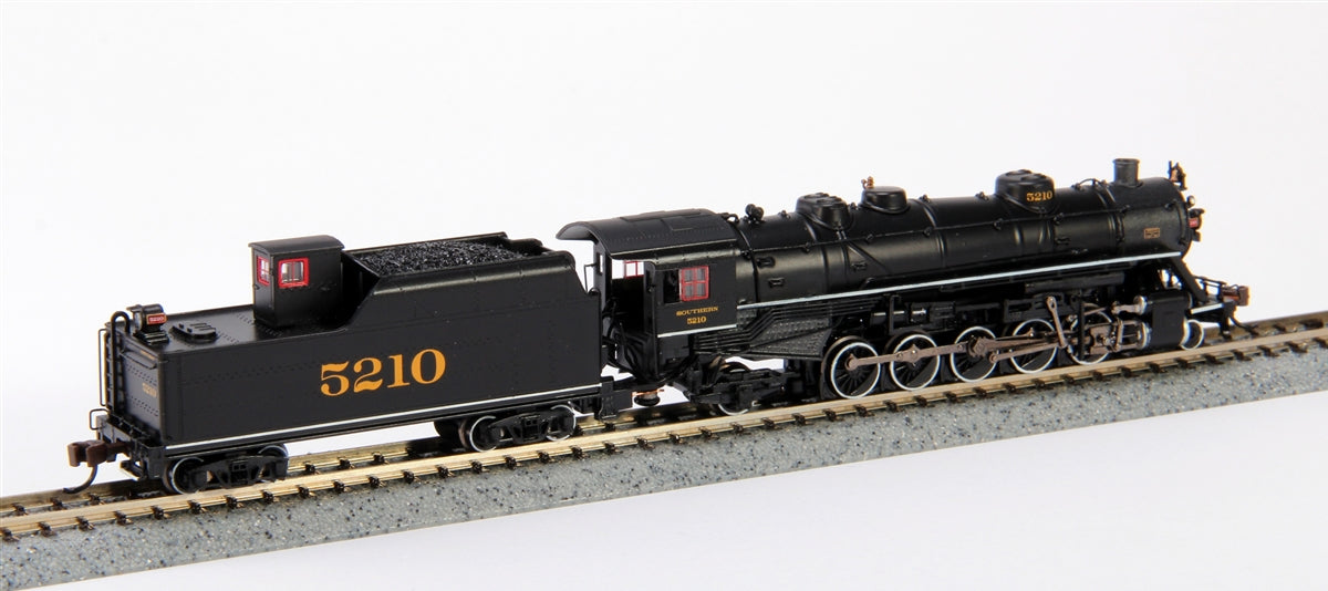 Bachmann 83353 N Southern Spectrum USRA Light 2-10-2 Steam Loco #5210 w/ DCC
