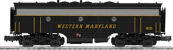 Lionel 6-34692 Western Maryland Legacy Scale F-7 Powered B-Unit Diesel Loco #410