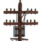 Lionel 6-37939 O Scale 7 1/4" Detailed Telephone Poles (Pack of 6)