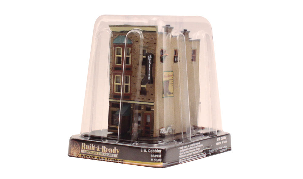 Woodland Scenics BR4931 N Built-&-Ready J.W. Cobbler Building