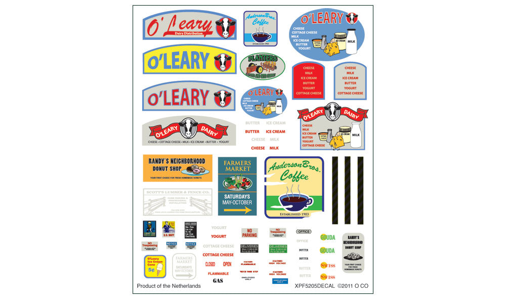 Woodland Scenics PF5205 N O'LEARY Dairy Distribution Building Kit