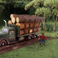 Woodland Scenics AS5343 N AutoScenes Tim Burr Logging (Pack of 2)