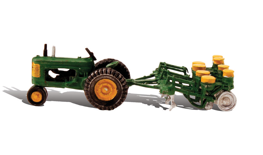 Woodland Scenics AS5565 HO AutoScenes Tractor & Planter