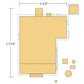 Woodland Scenics BR5040 HO Built-&-Ready Old Homestead Building